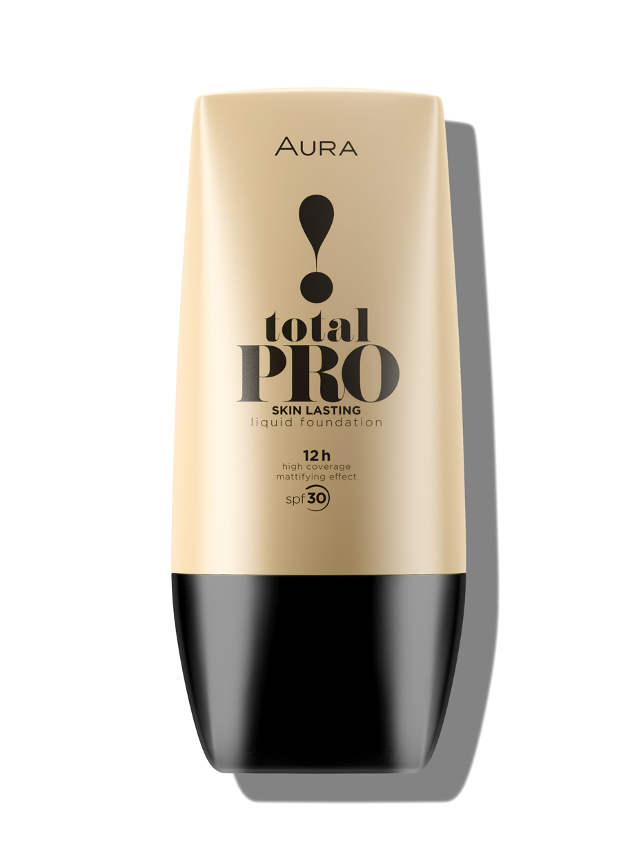 Liquid foundation high coverage effect TOTAL PRO 415 Dune 